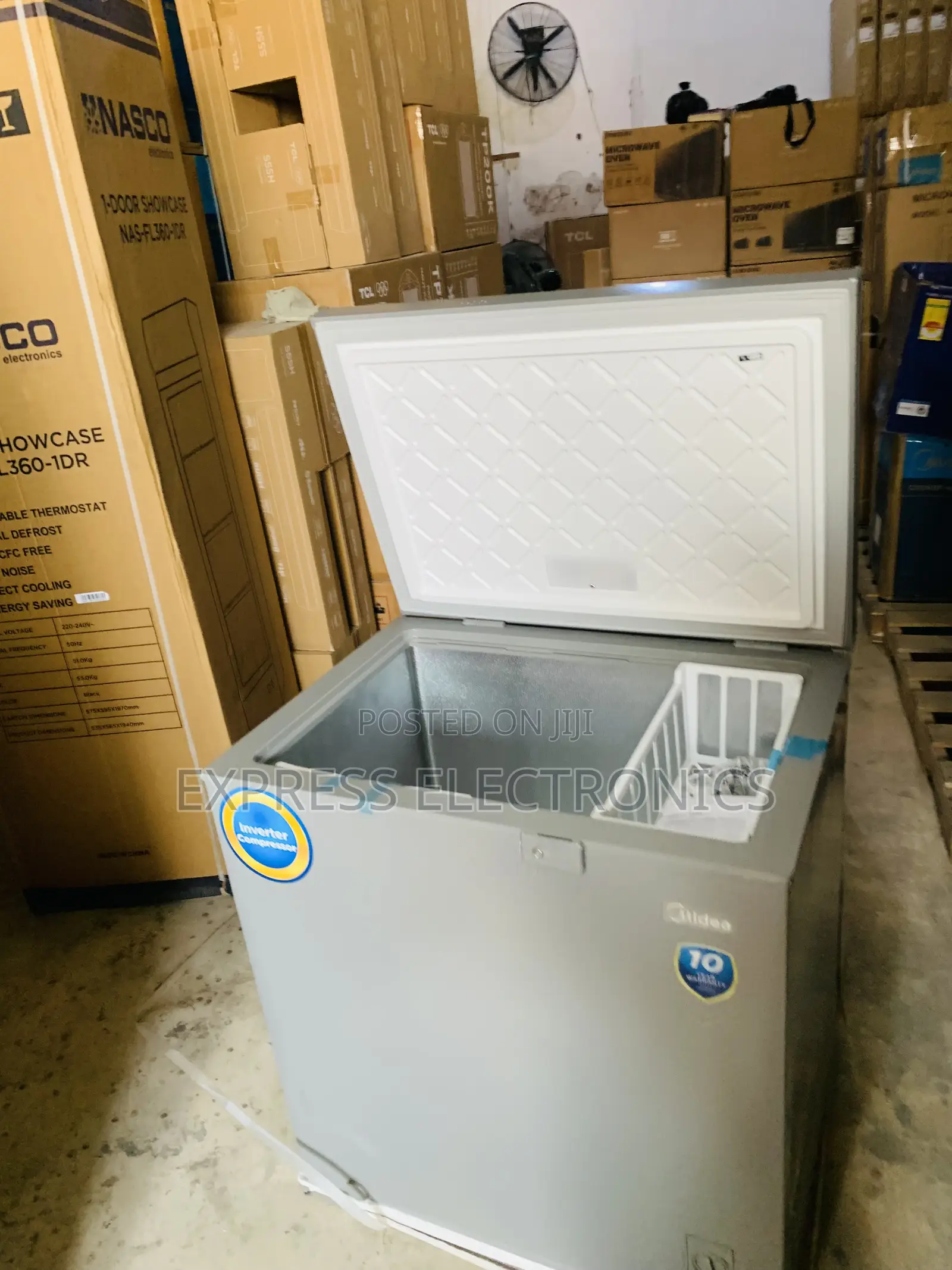 Hot Deals on Midea 198l Chest Freezer Single Door
