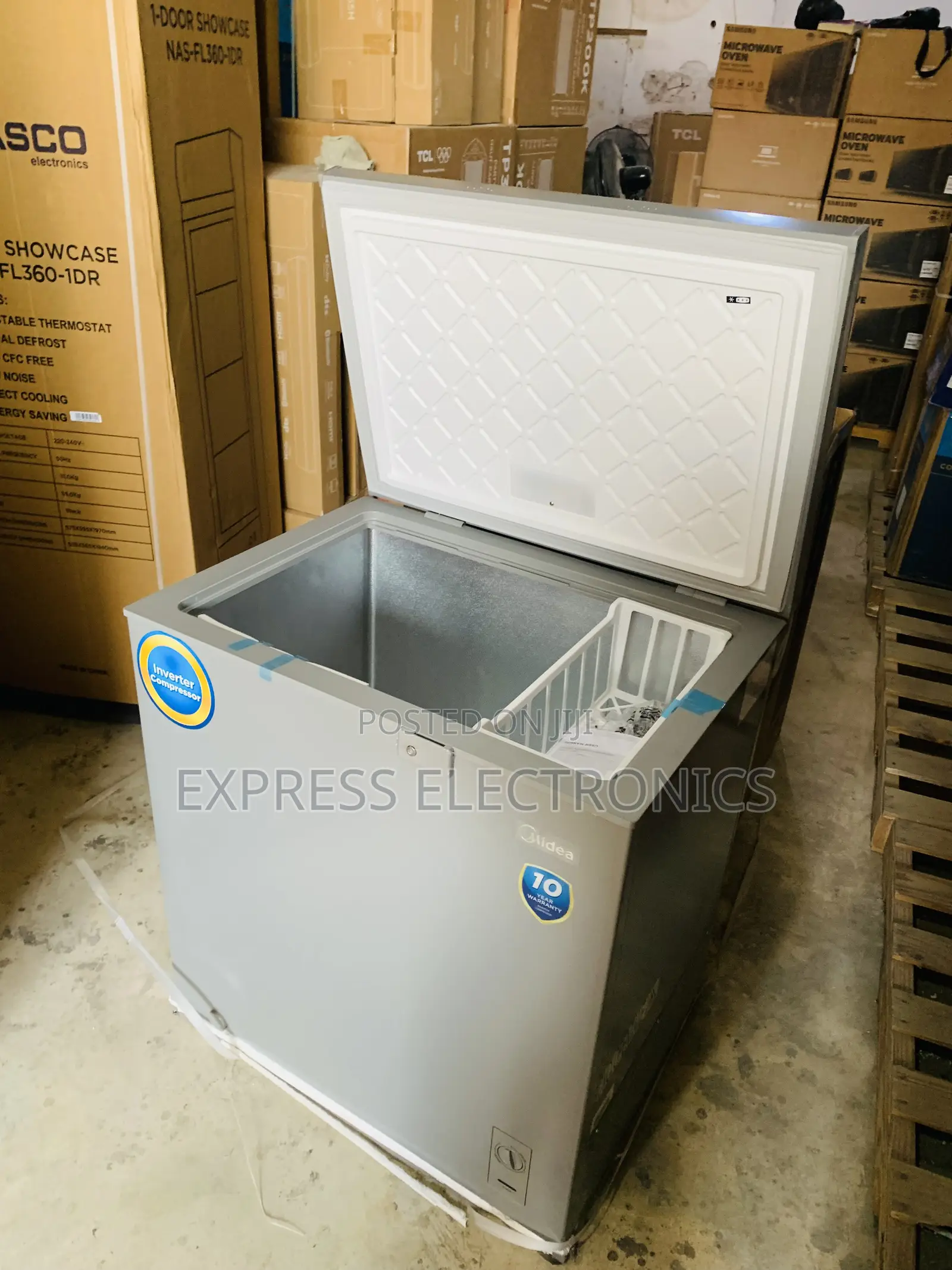198l Chest Freezer Midea