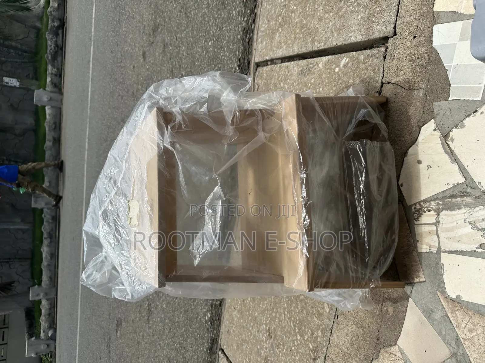 Solid Wooden Two-Step Stool - Versatile Household Item
