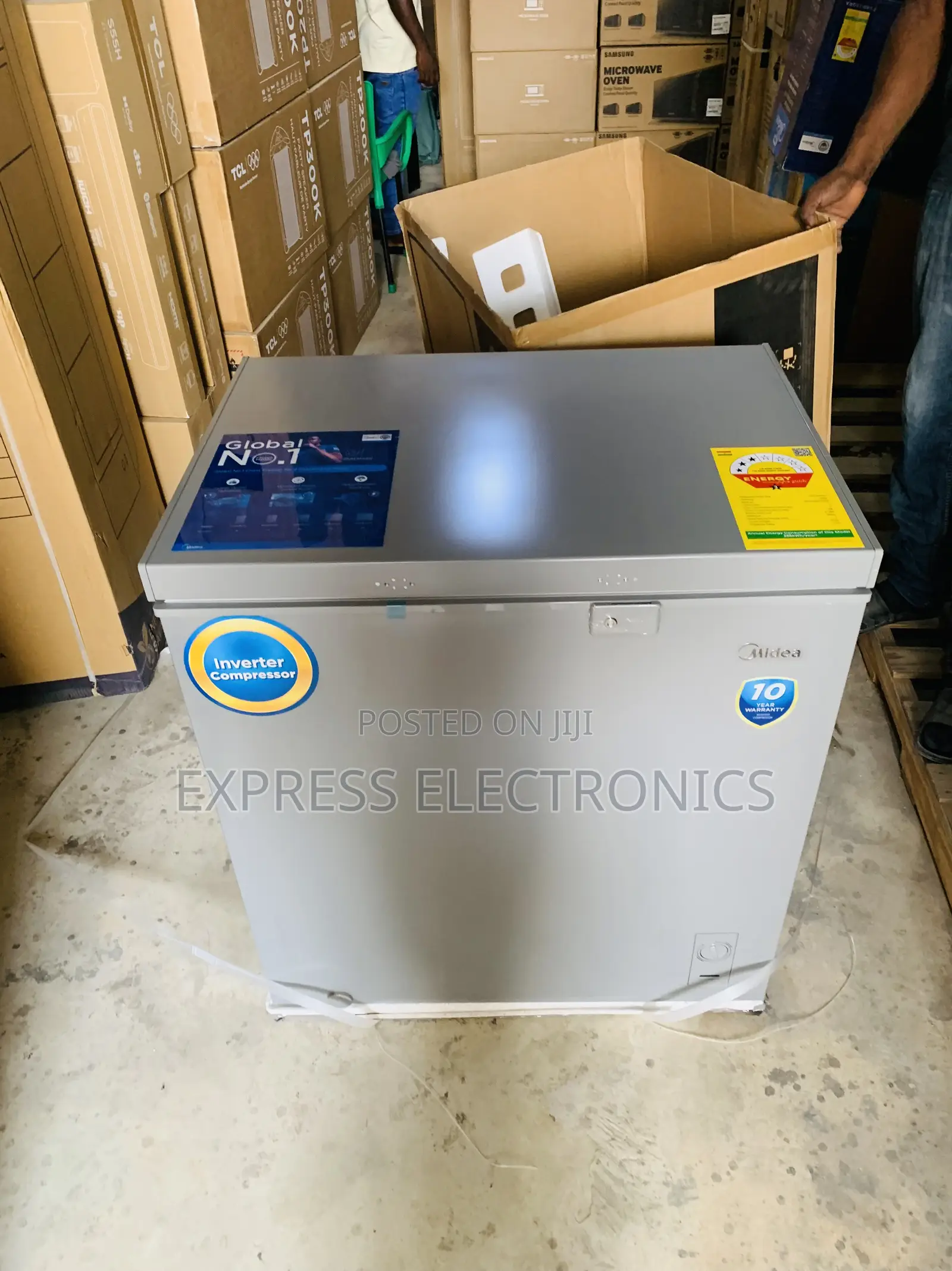 Call and Order 198l Chest Freezer Single Door Midea