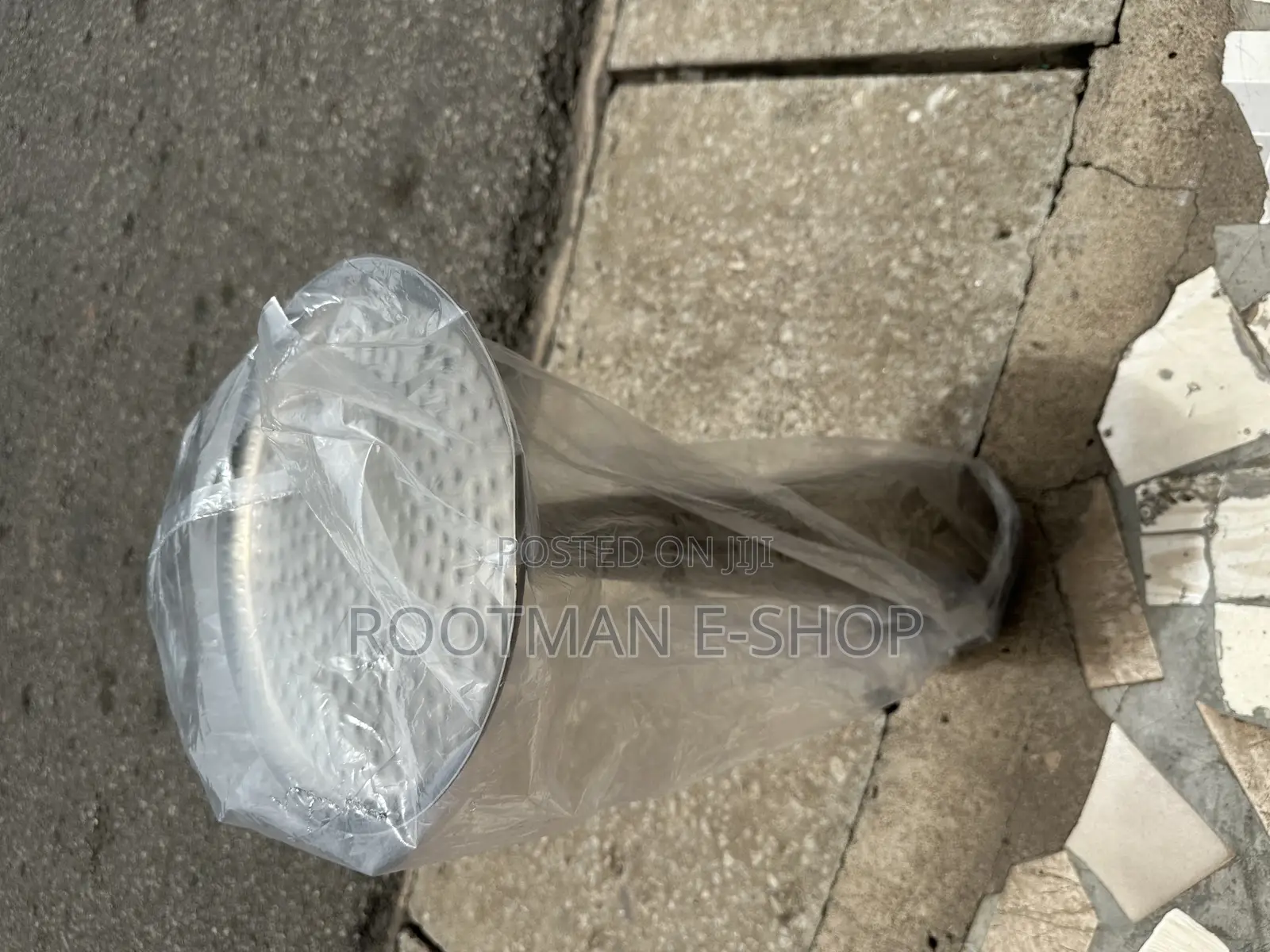 Hammered Stainless Steel Side Tables