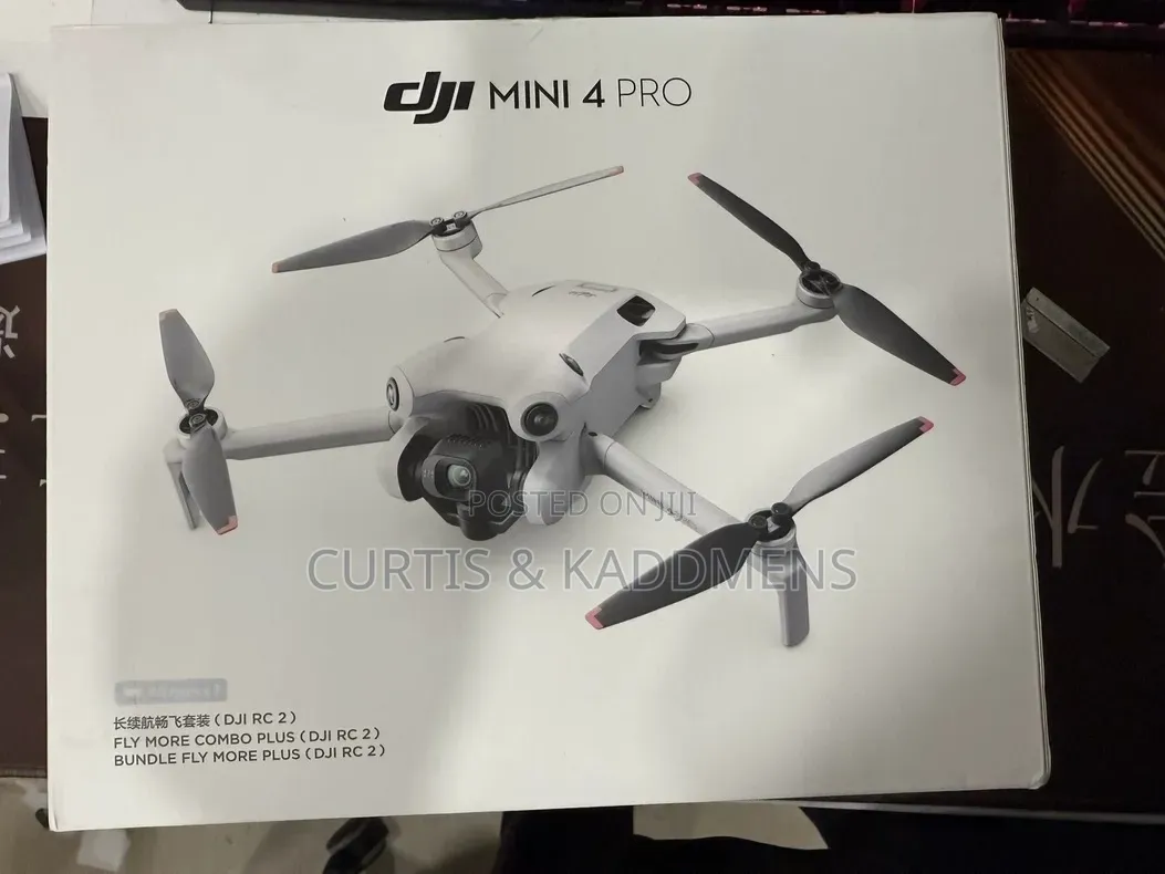 Dji Mini 4 Pro (Dji Rc 2) Fly More Combo Plus Brand New Sealed