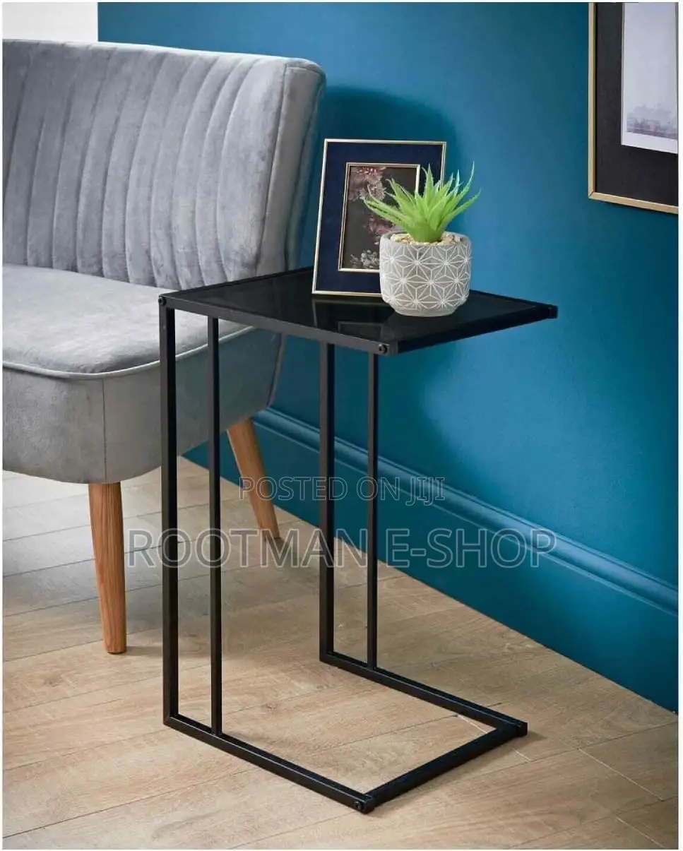 Living Room End Tables, C Shaped Sofa Side Table
