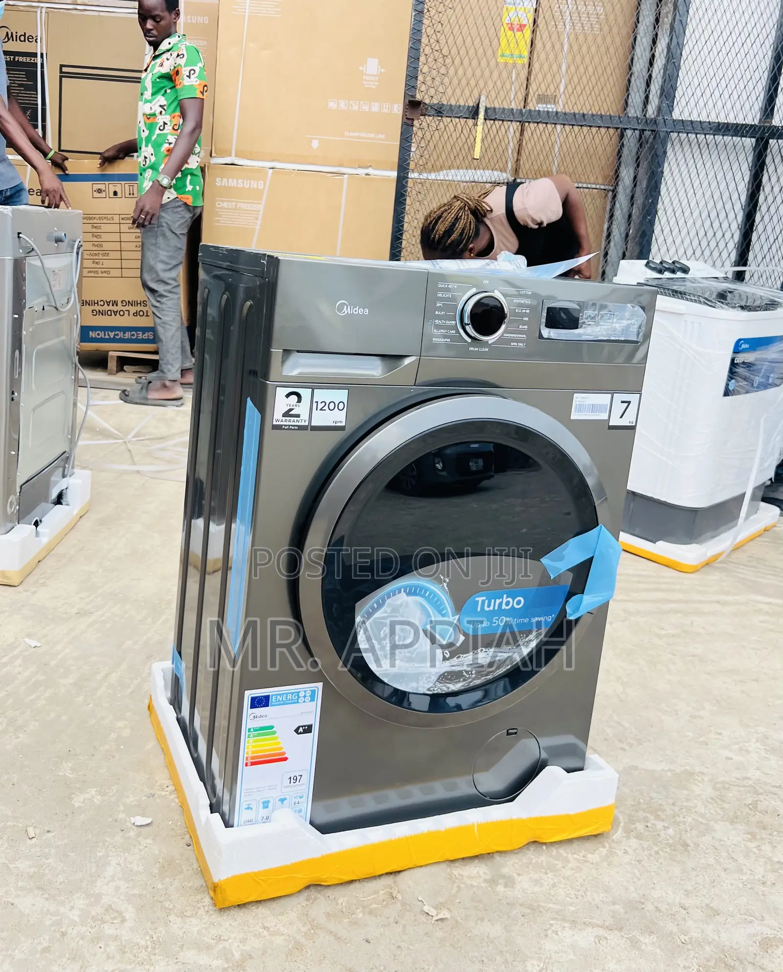 Midea Mf110w70 7kg Front Load Washing Machine(Semi-Auto) 