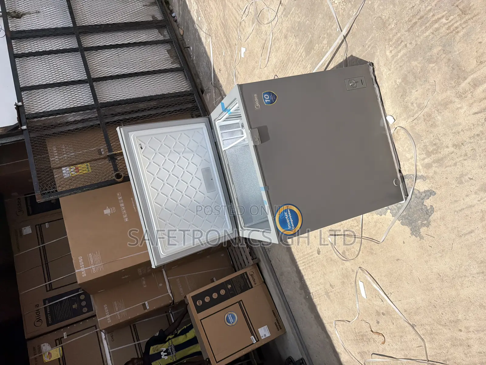 Zealous New Midea 198l Chest Freezer Mdrc362fzg43d