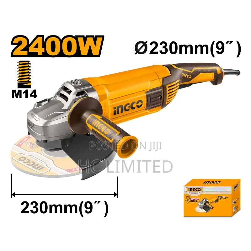 Ingco Angle Grinder 220 - 240v- Ag24008