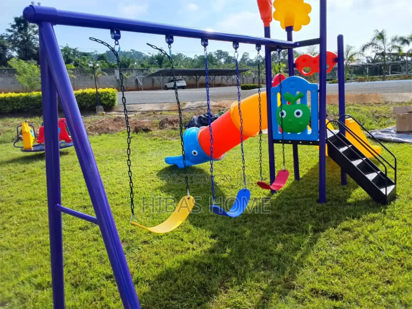Commercial Play Station Swing Set for Kids and Adults