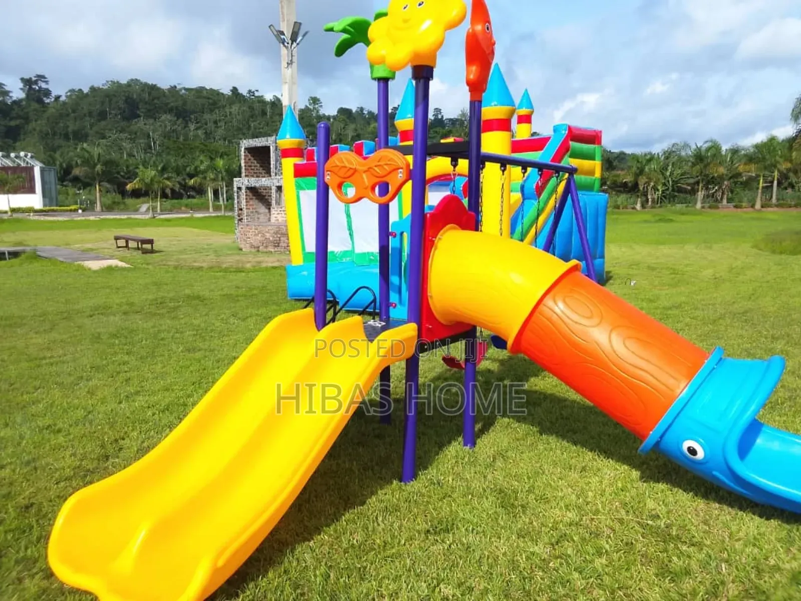 Commercial Play Station Swing Set for Kids and Adults