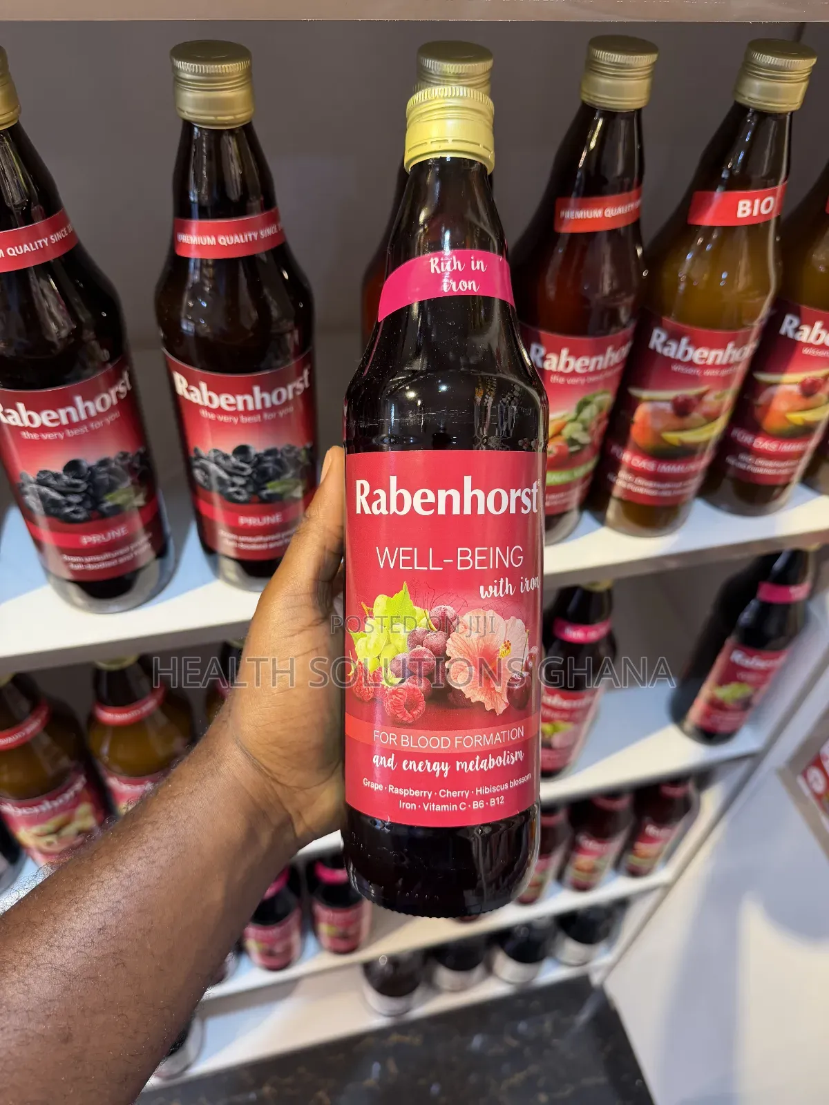 Rabenhorst Well-Being With Iron for Energy Blood Health Support