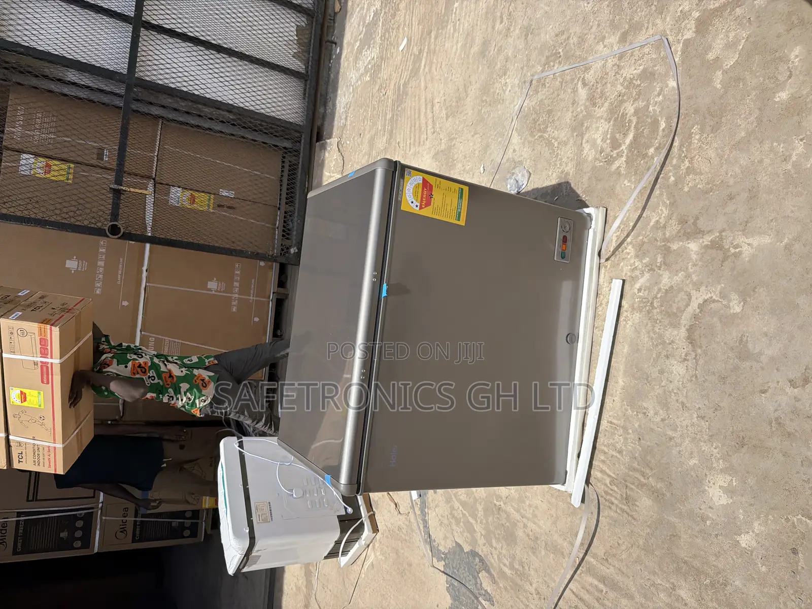 Secure Grey Haier 244l Inverter Chest Freezer-HCF-328ks