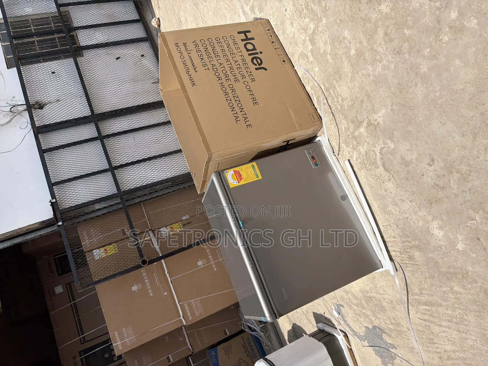Premium Grey Haier 244l Inverter Chest Freezer-HCF-328ks