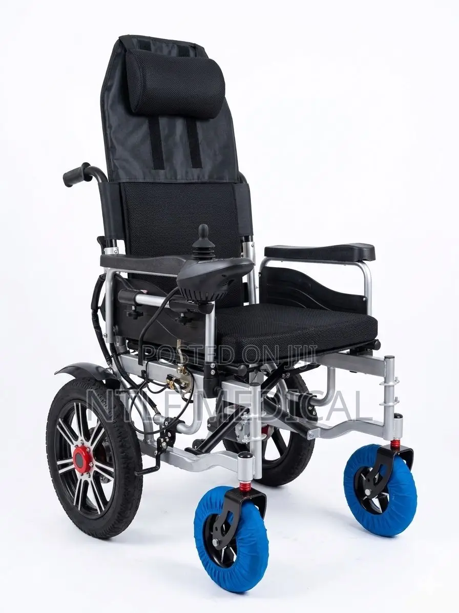 Electric Wheelchair (Long Back, Recliner, Convertible)