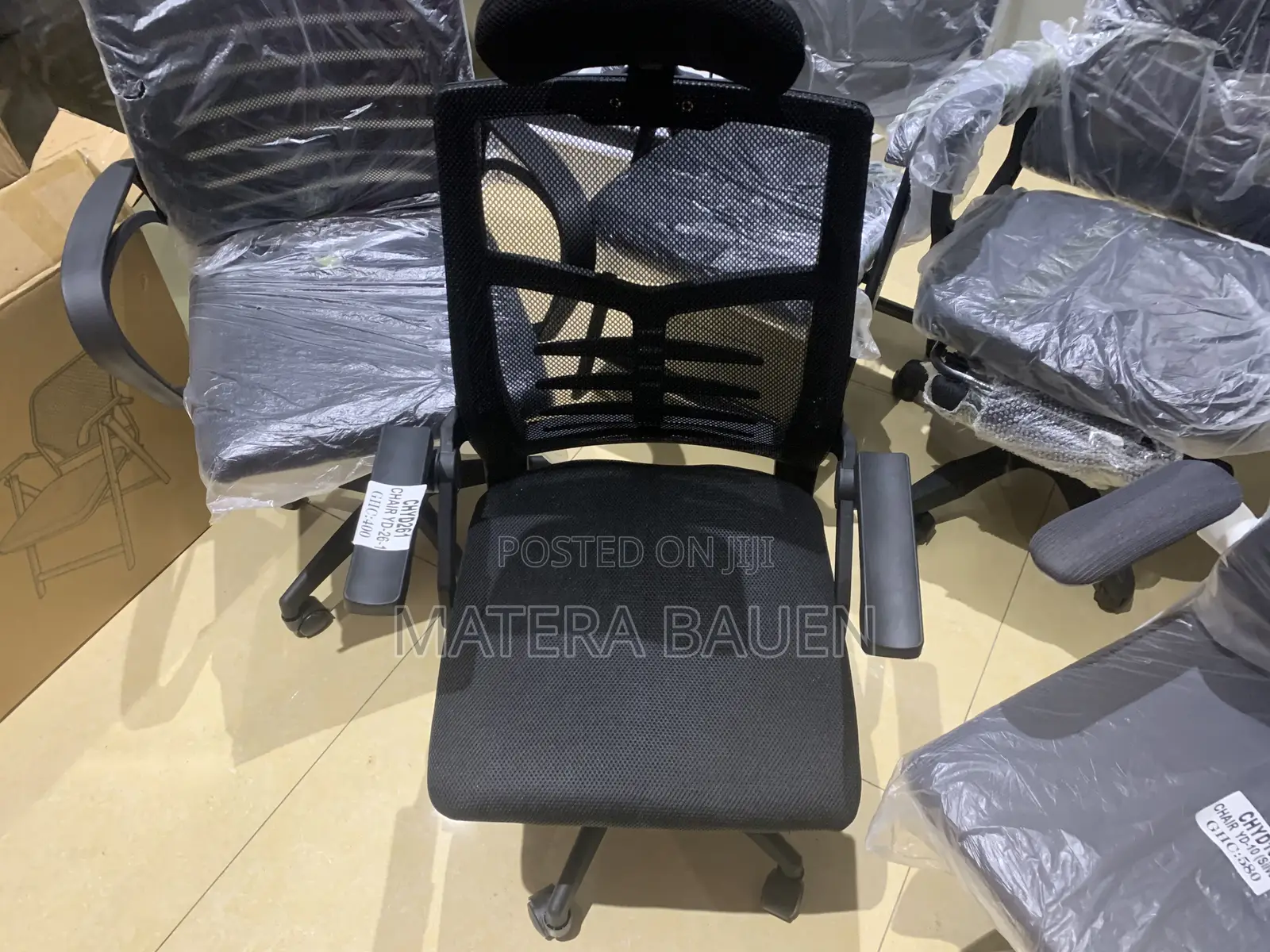 Swivel Chair | Office Chair With Adjustable Head Rest #Yd261