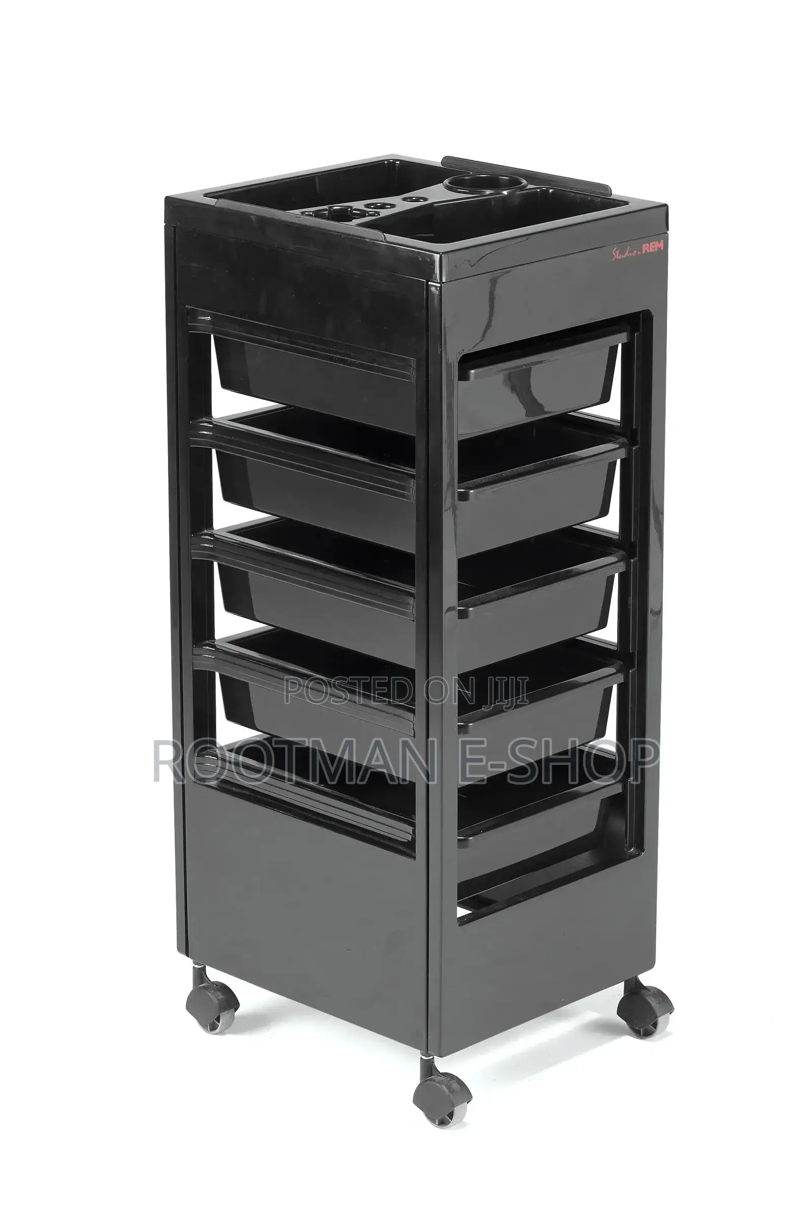 Rem Black Studio Accessories Trolley