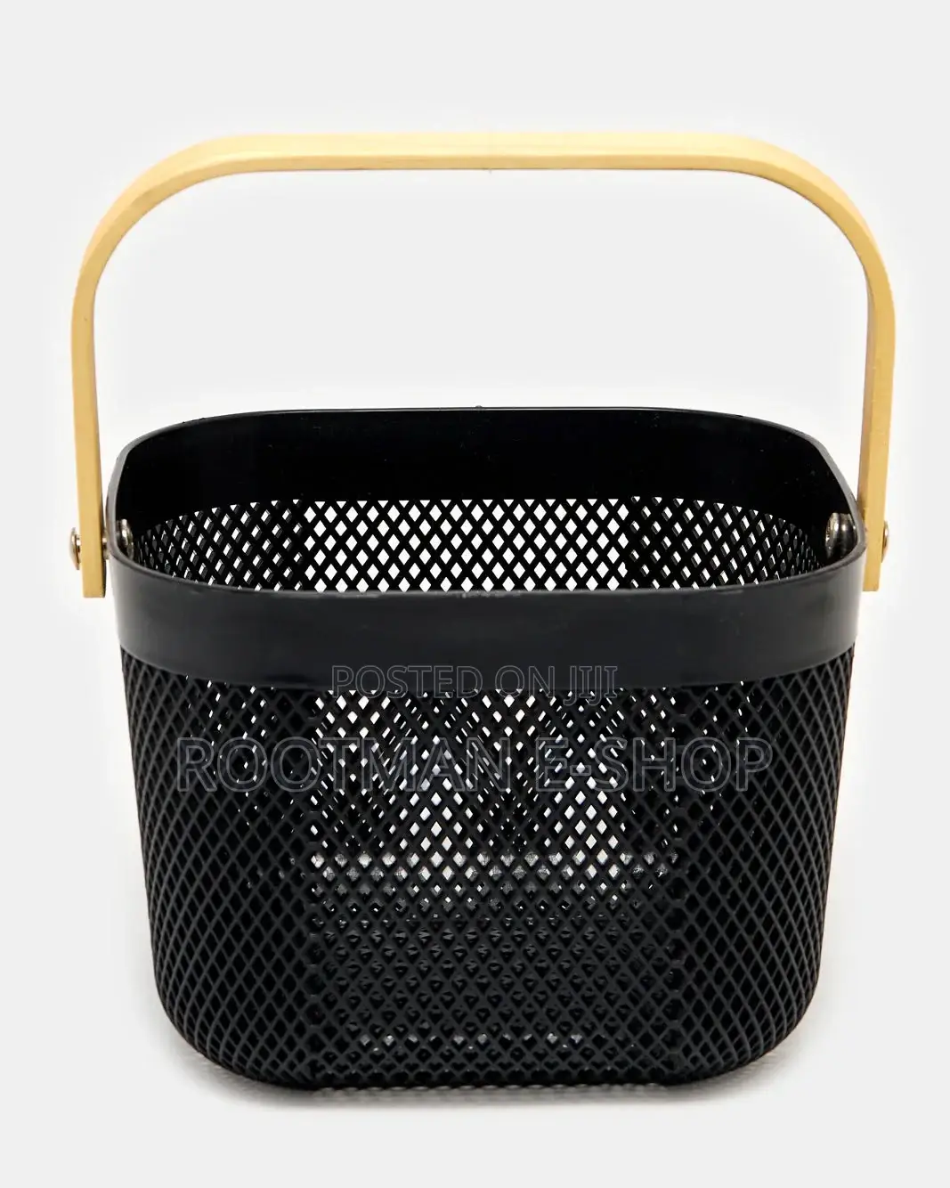 Black Square Storage Basket