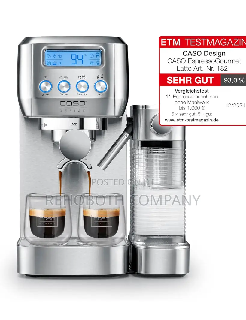 Caso Espresso Gourmet Latte - Filter Machine
