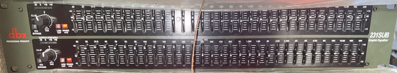 Dbx 231 Double Equalizer