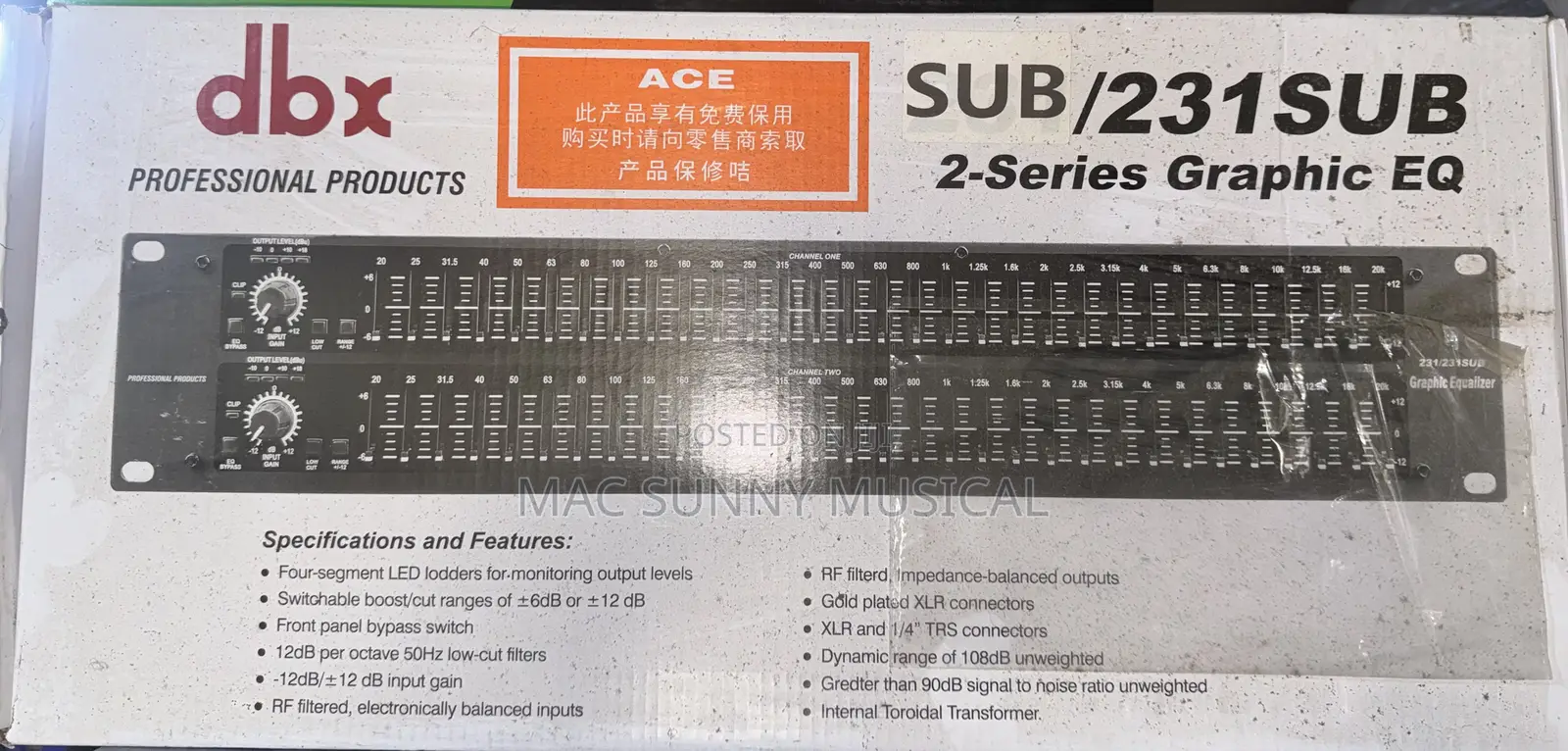 Dbx 231 Double Equalizer