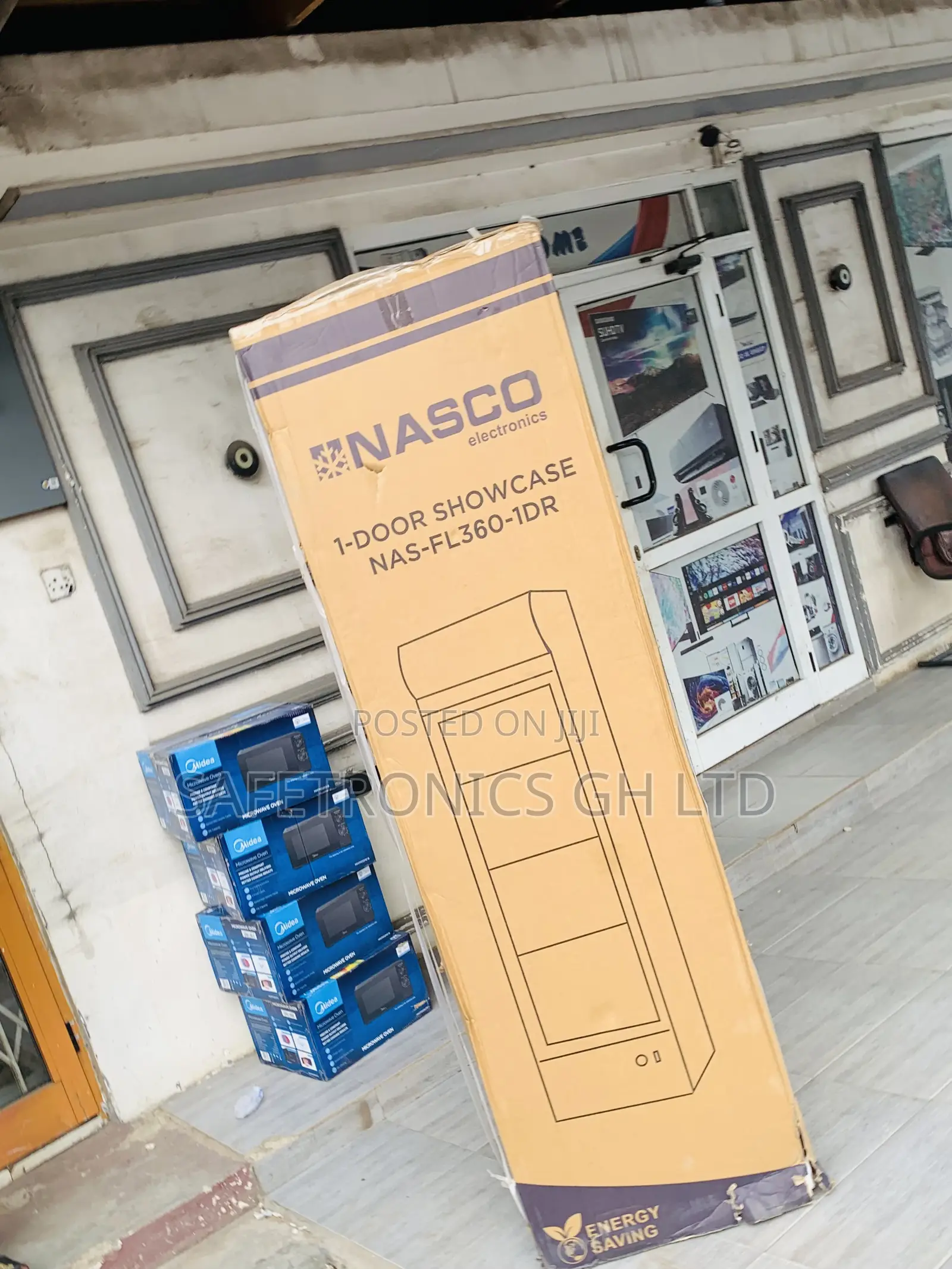 Grab Elegant Nas-Fl360-1dr-1) 298-Liter Single-Door Vertical Display