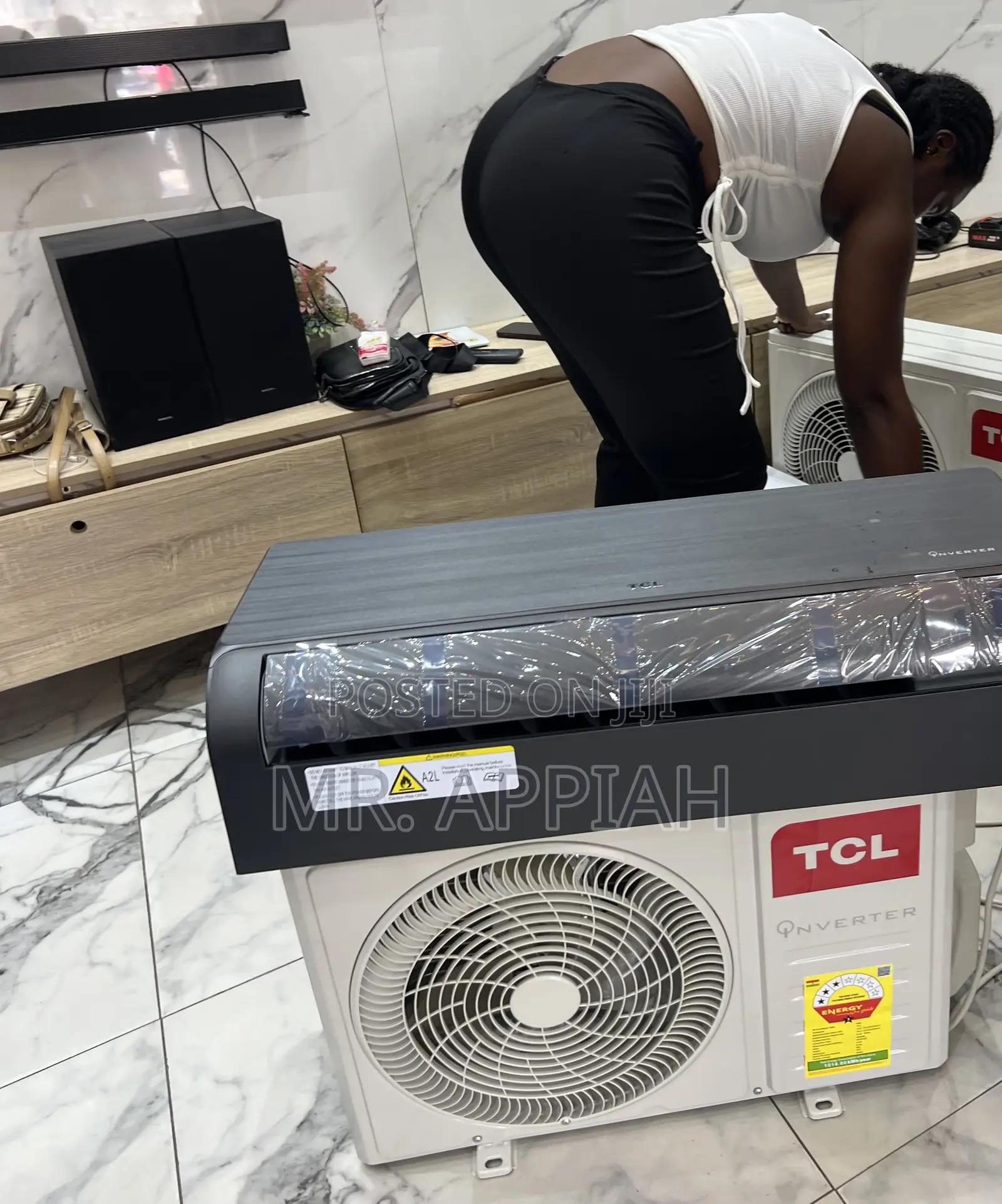 Affordable TCL 1.5hp Dual Inverter Air Conditioner(Black) 
