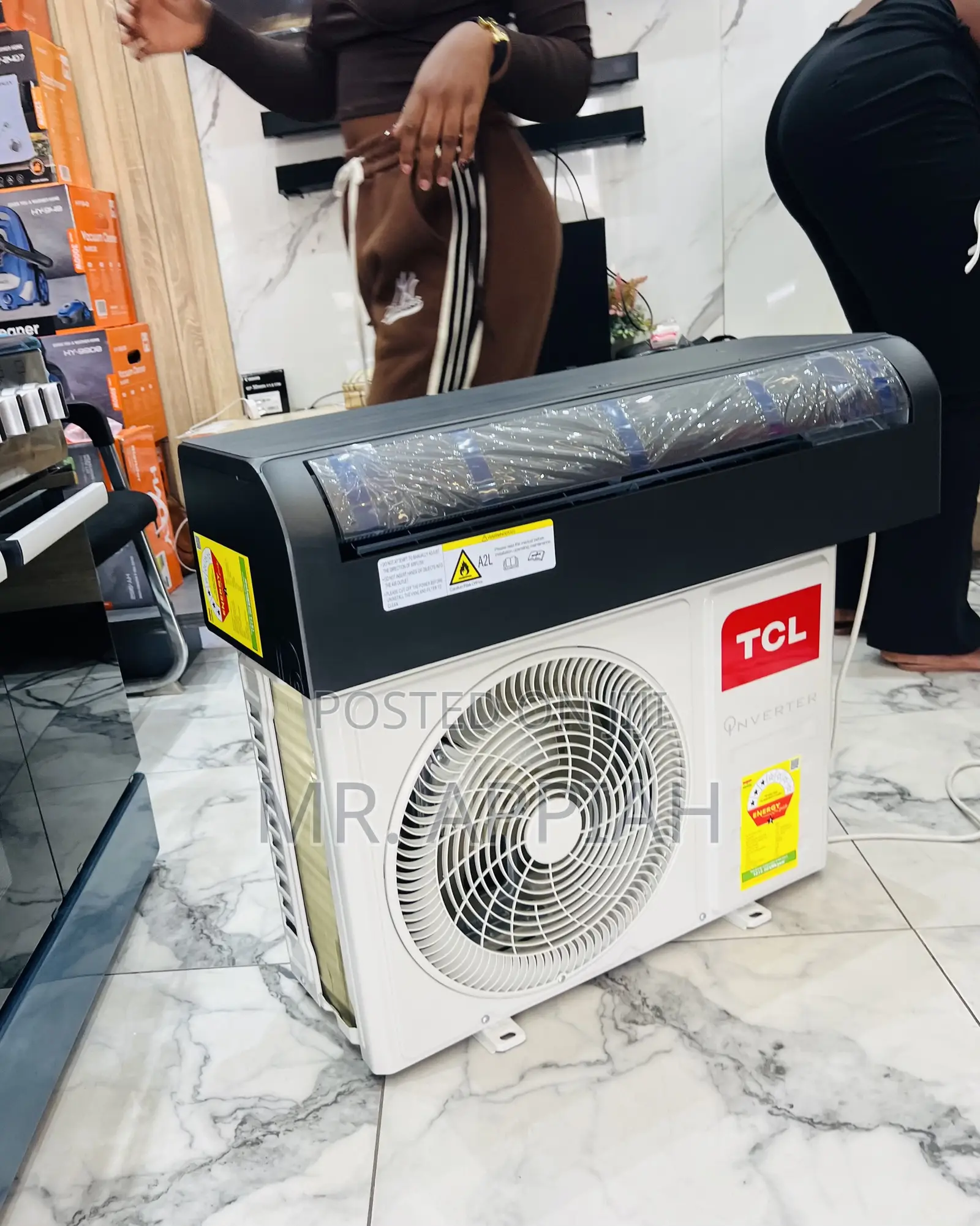 Reliable TCL 1.5hp R410 Split Inverter Ac(Black) 