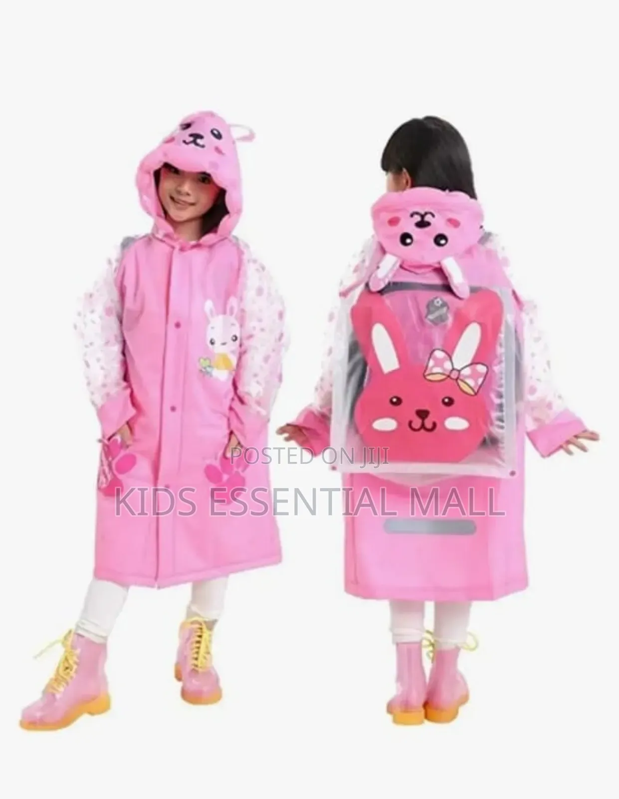 KCDS PVC Raincoat With Cartoon