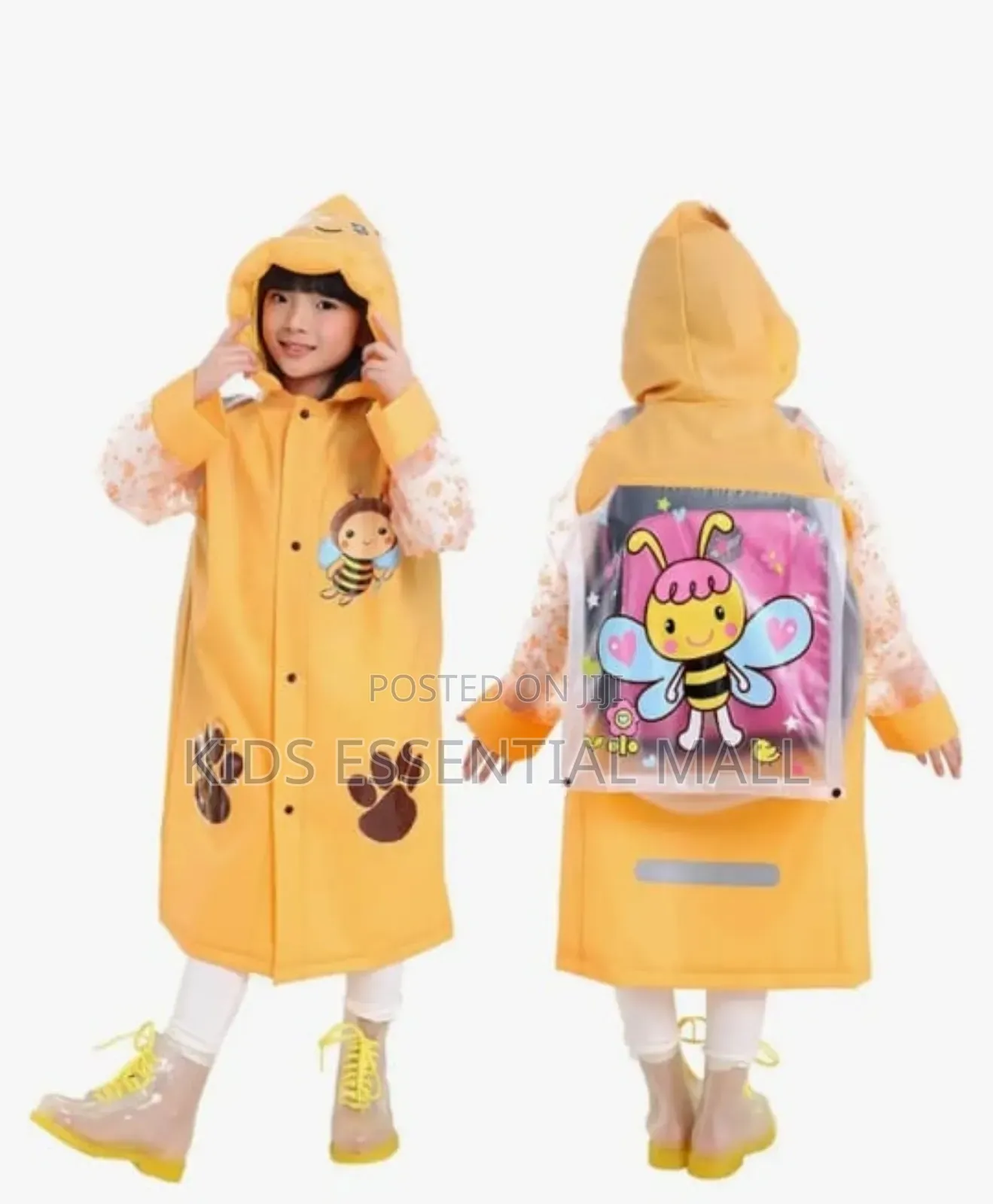 KCDS PVC Raincoat With Cartoon
