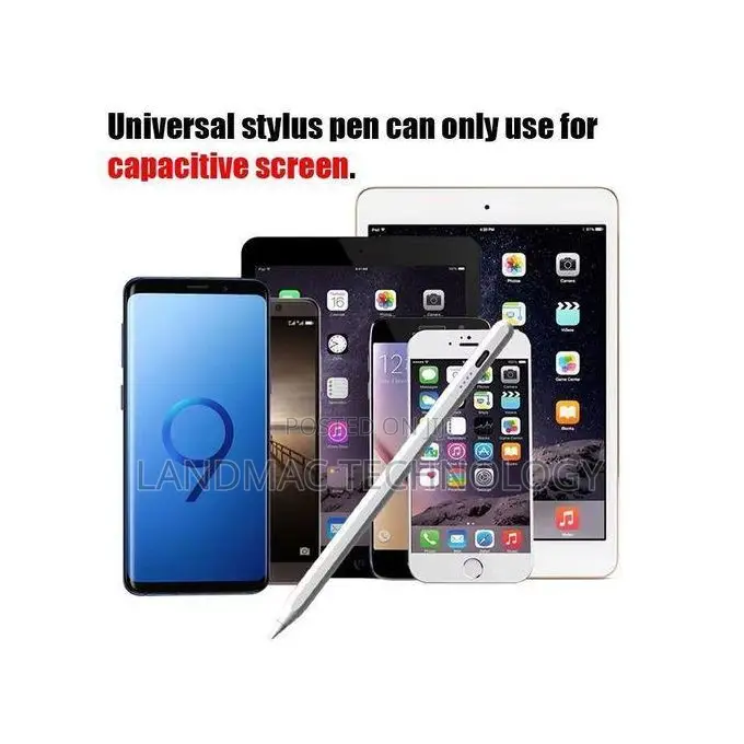 Universal Capacitive Touch Screen Stylus Pen – White