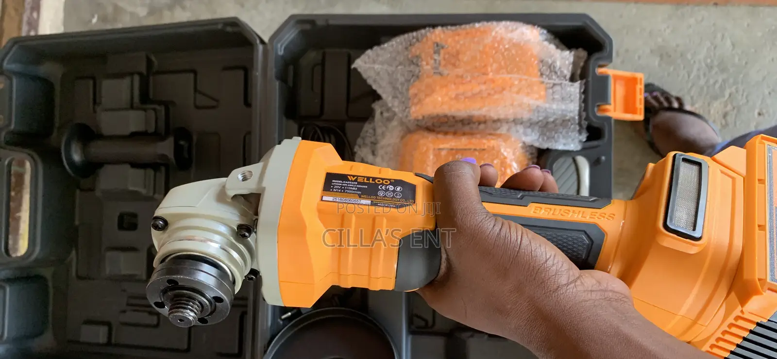 Cordless Angle Grinder