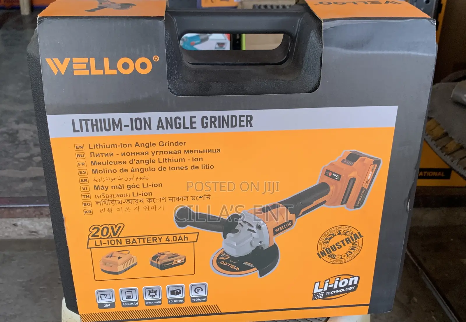 Cordless Angle Grinder