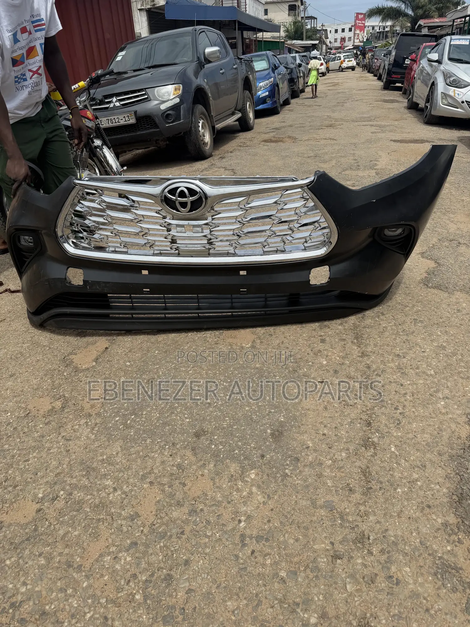 Toyota Highlander Front Bumper Complete 2020 2021 2022 2023 2024 2025