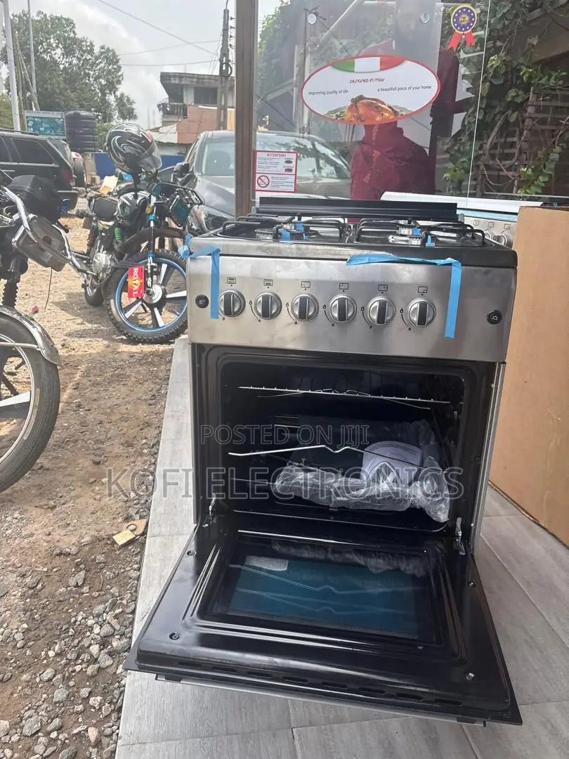 Newline 60x60 Gas Cooker Easy Clean and Durable Design