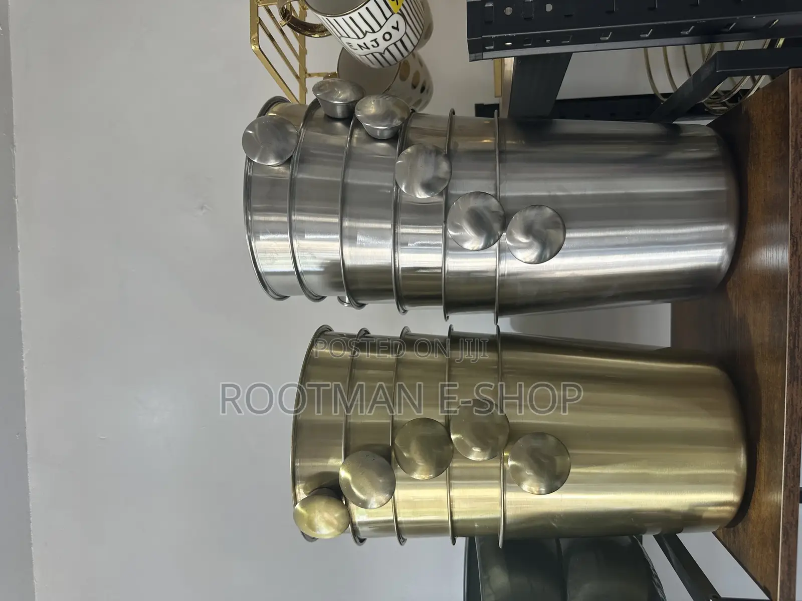 Luxury Ice Buckets – Gold Silver Party Essentials