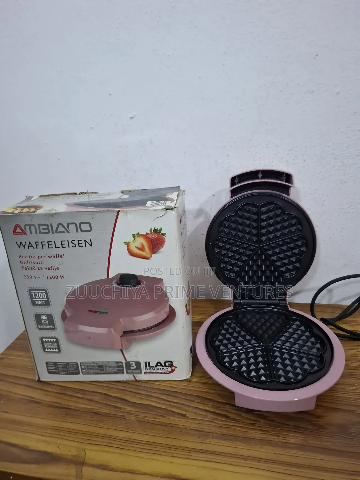 Ambiano Waffle Maker From Germany 