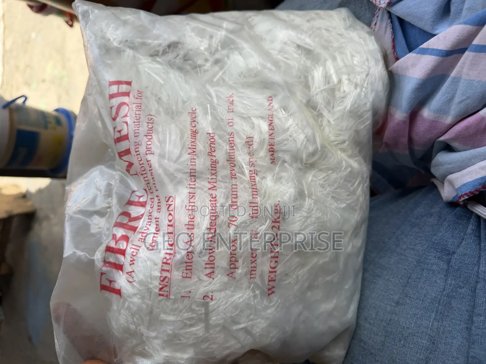 Fiber Mesh for Concrete
