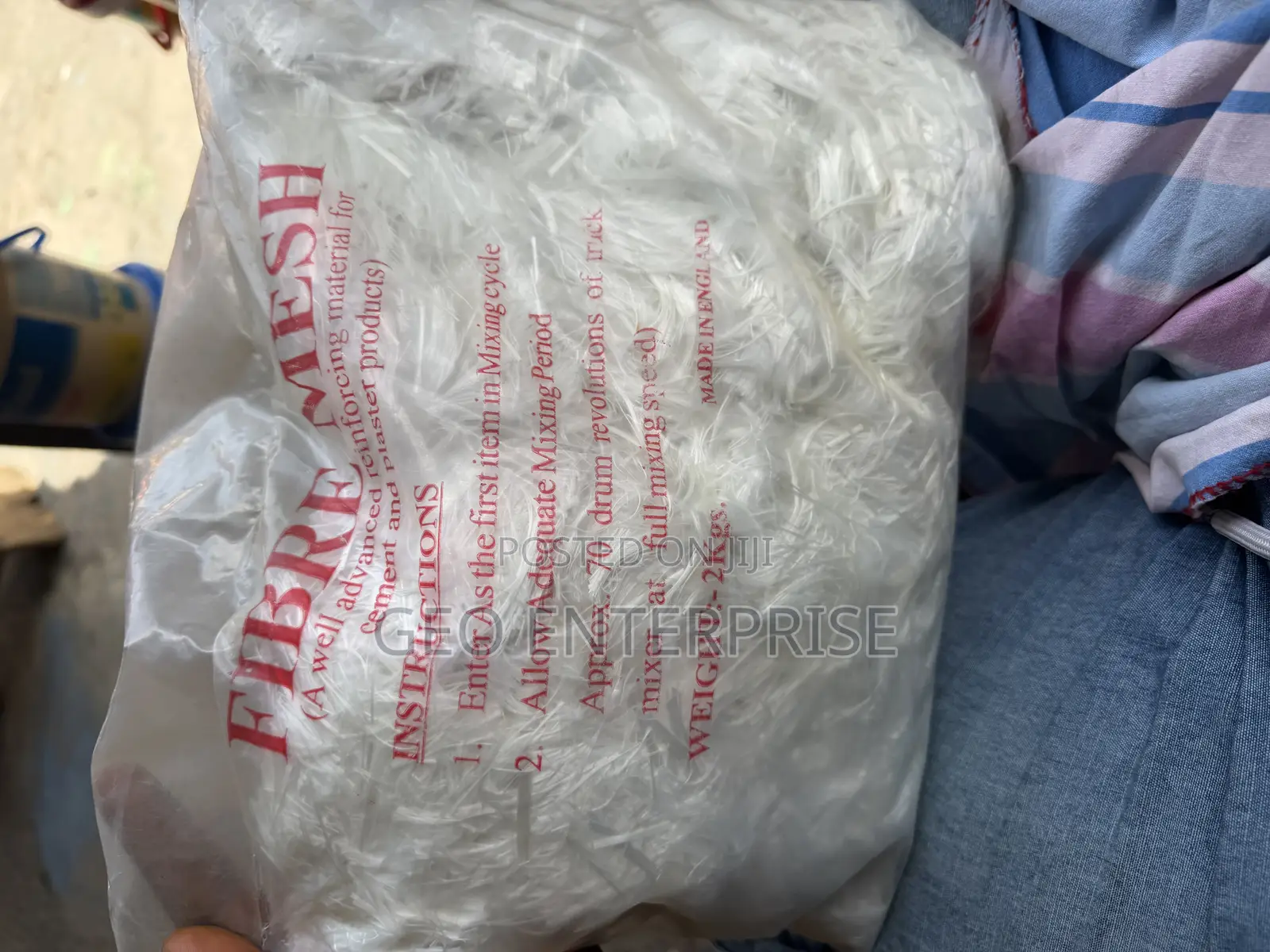 Fiber Mesh for Concrete