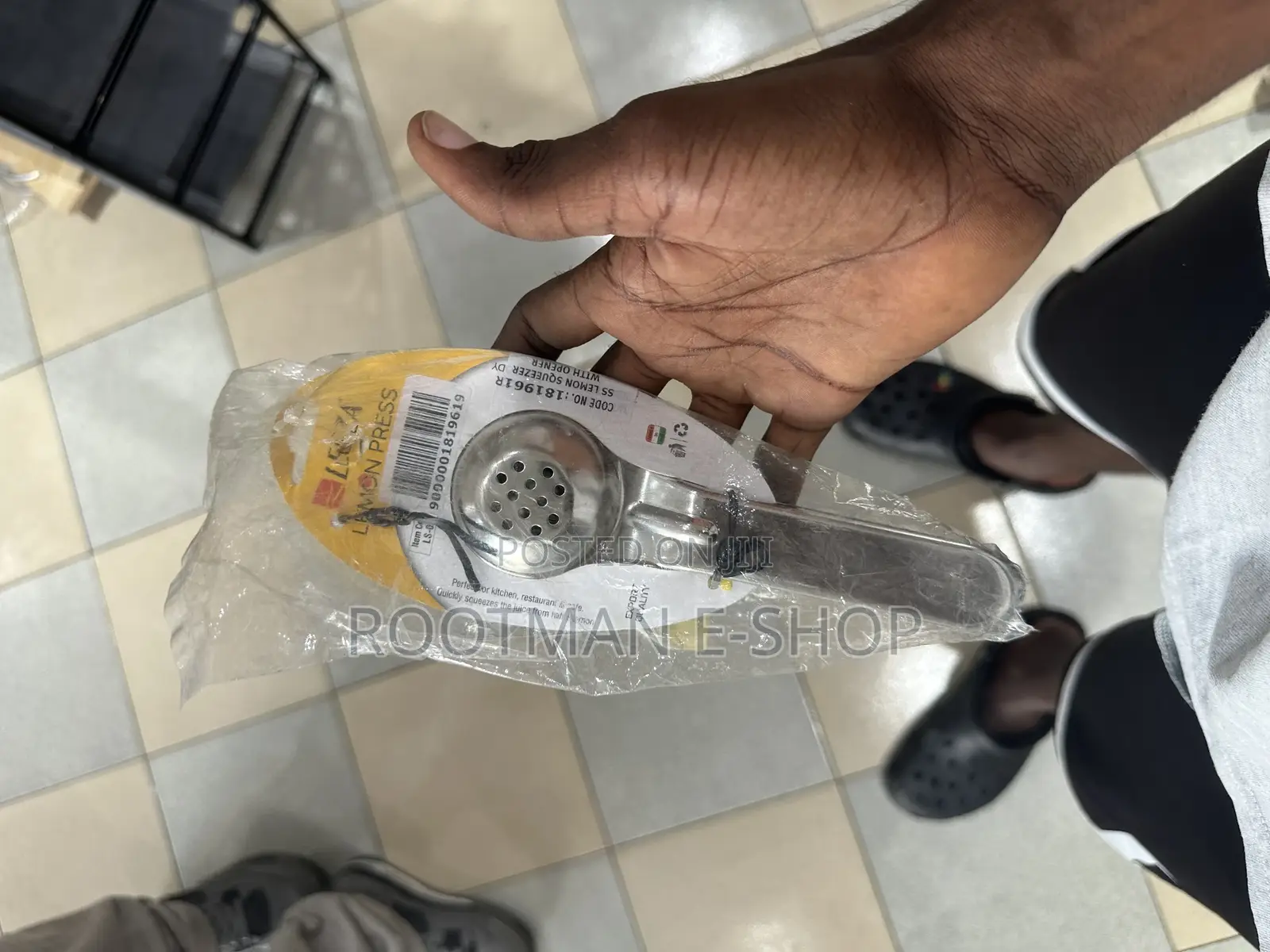 Generic Stainless Steel Manual Lemon Squeezer With a Bottle Opener