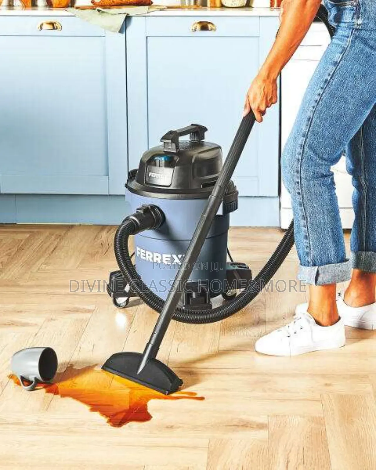 Ferrex 22.7lit Wet Dry Vacuum Cleaner (1200w)