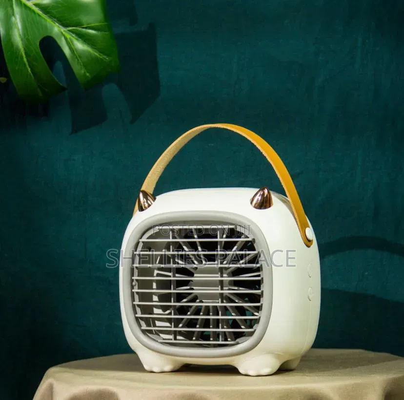 Portable Desktop Plus Water Spray Cold Air Fan Multifunction