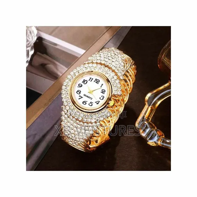 Elegant Starry Sky Steel Belt Waterproof Watch - Jewelry Set