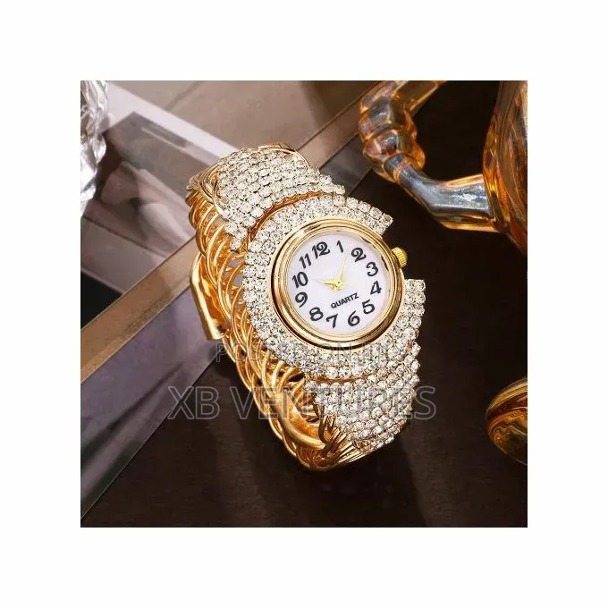 Elegant Starry Sky Steel Belt Waterproof Watch - Jewelry Set