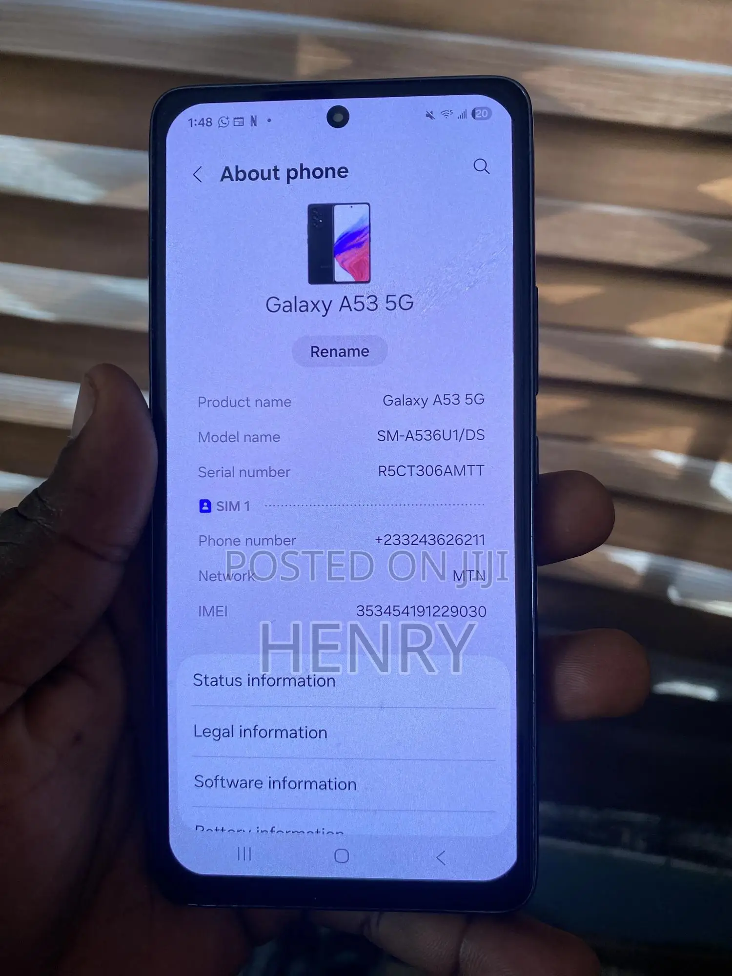 Samsung Galaxy A53 5G 128 GB Black