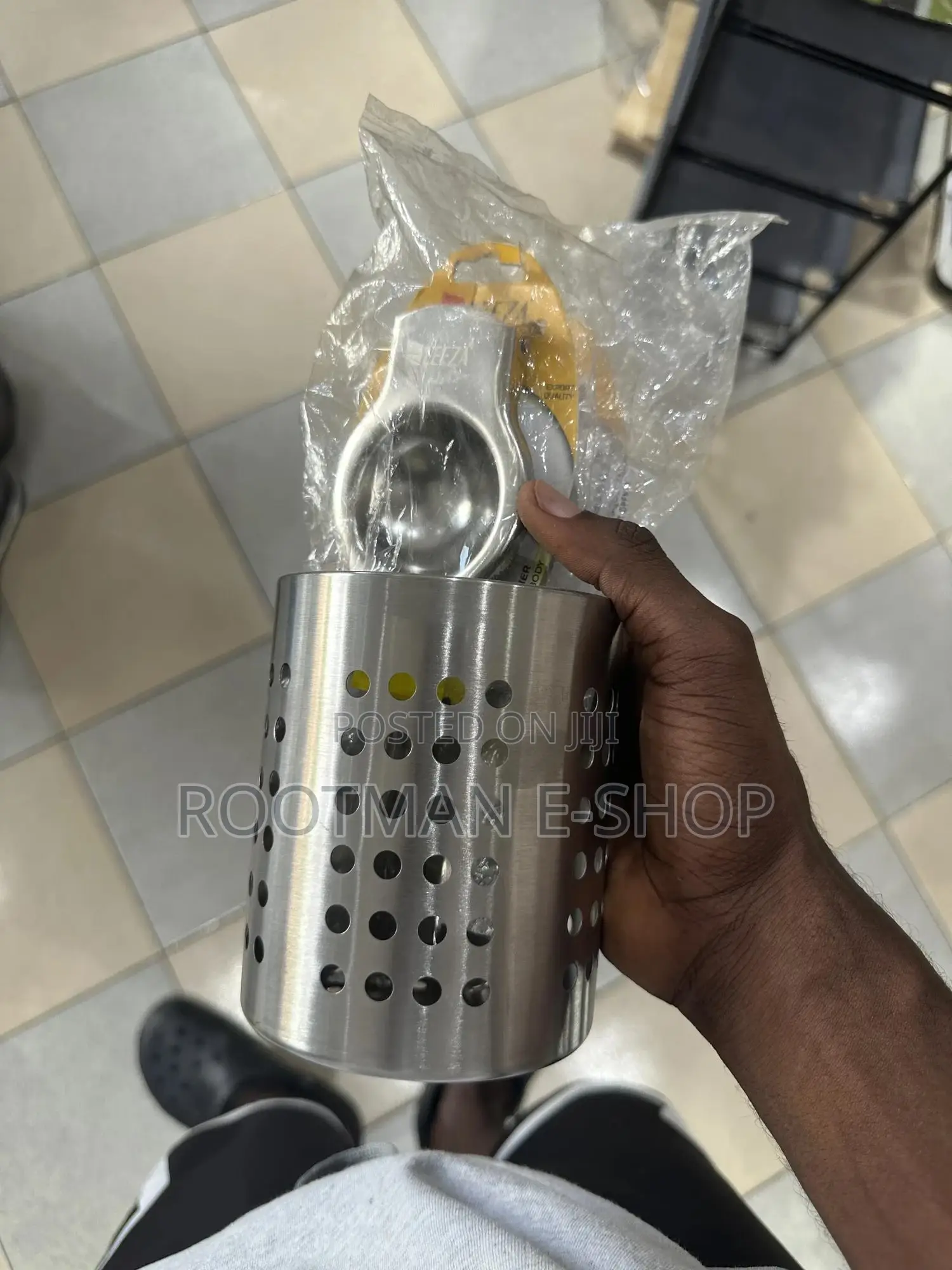 Stainless Steel Kitchen Utensil Holder