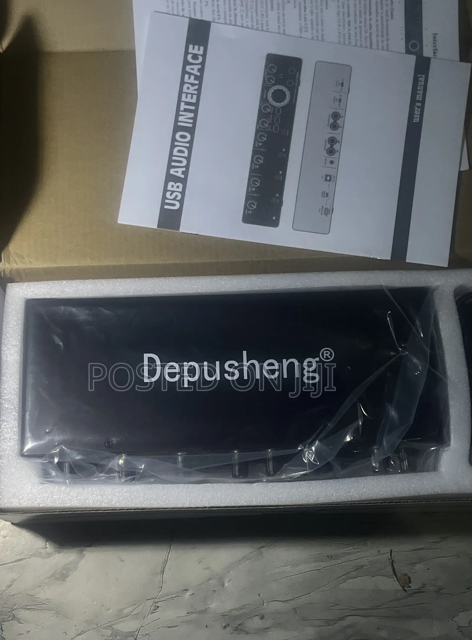 Depusheng Professional Hd Sound Card(4 Chanel)