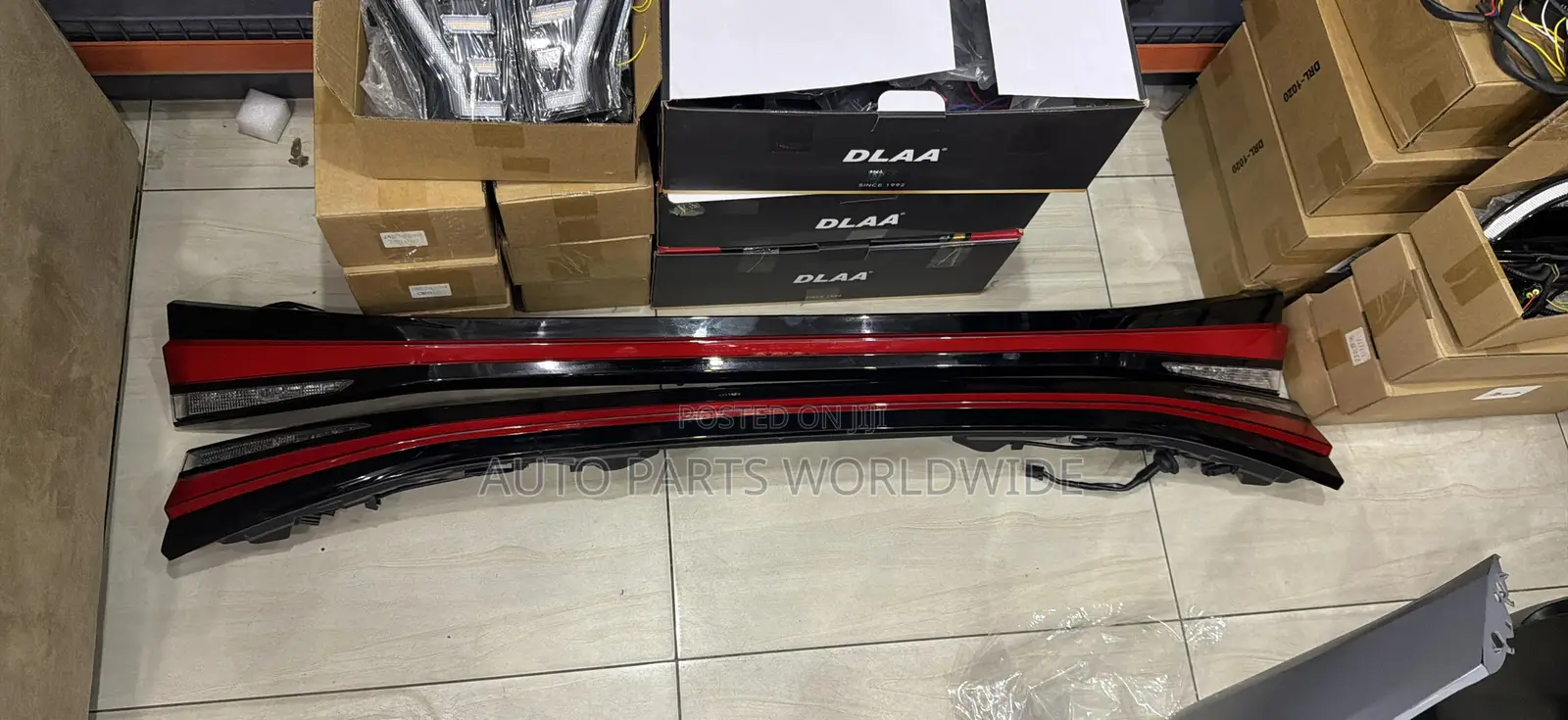 Lexus Led Boot Chrome 2023-2025