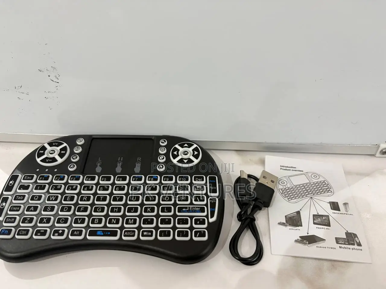 Backlit Mini Wireless Keyboard Mouse Combo