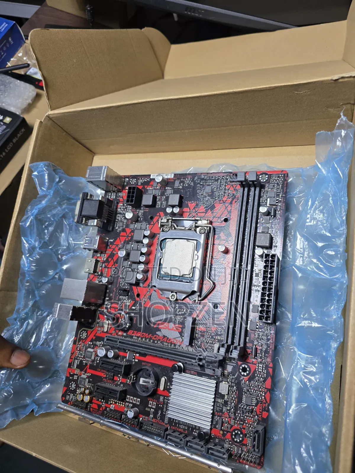 Core I5 9400f + Asus B360m Dragon