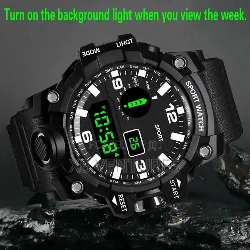 Men's Outdoor Led Digital Watch