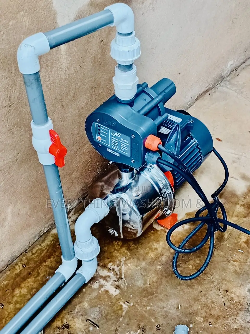 Leo Water Pump 1.5hp and Booster