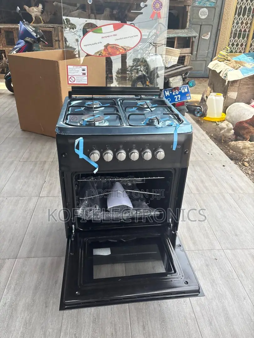 Convenient 60x60 Gas Cooker With Easy-to-Clean Surface